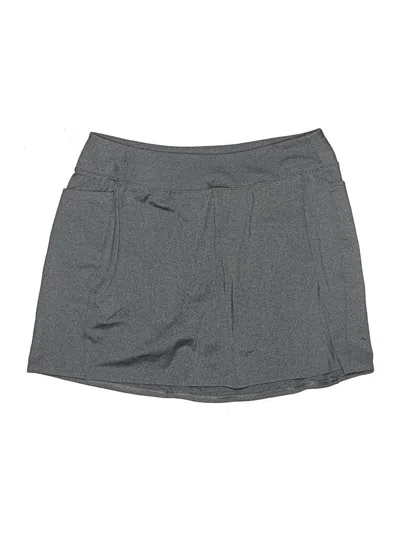 Pre-owned Tek Gear Active Skort In Gray