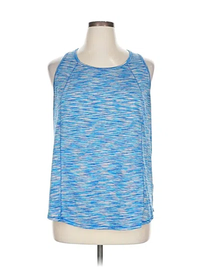 Pre-owned Tek Gear Active Tank Top In Blue