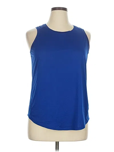 Pre-owned Tek Gear Active Tank Top In Blue