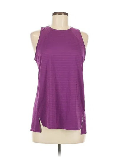 Pre-owned Tek Gear Active Tank Top In Purple