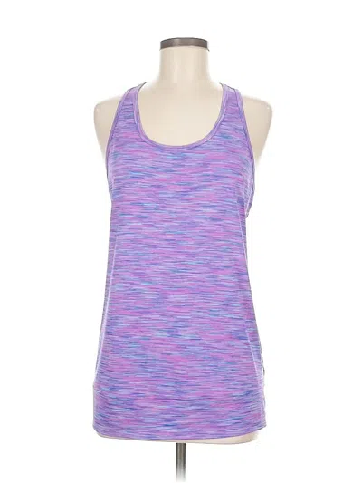 Pre-owned Tek Gear Active Tank Top In Purple