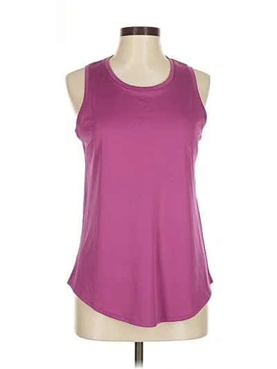 Pre-owned Tek Gear Active Tank Top In Purple