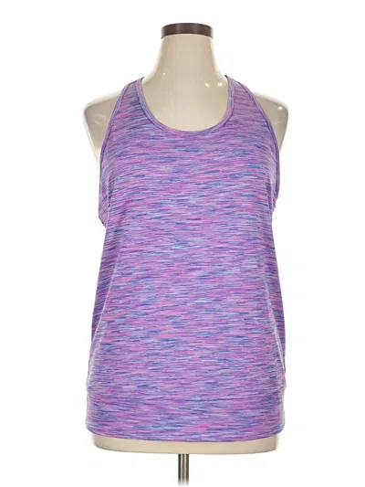 Pre-owned Tek Gear Active Tank Top In Purple