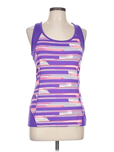 Pre-owned Tek Gear Active Tank Top In Purple