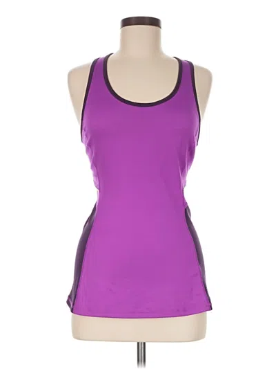 Pre-owned Tek Gear Active Tank Top In Purple