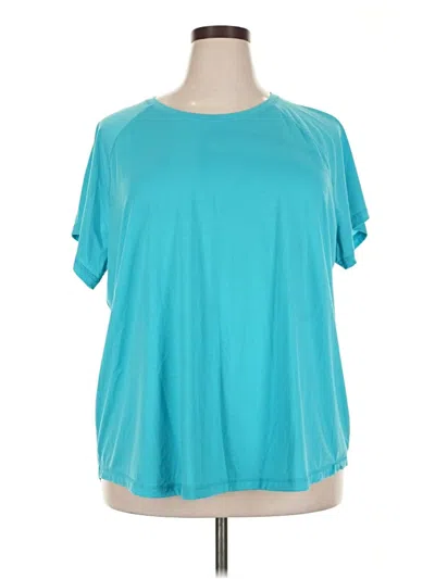 Pre-owned Tek Gear Active T-shirt In Blue