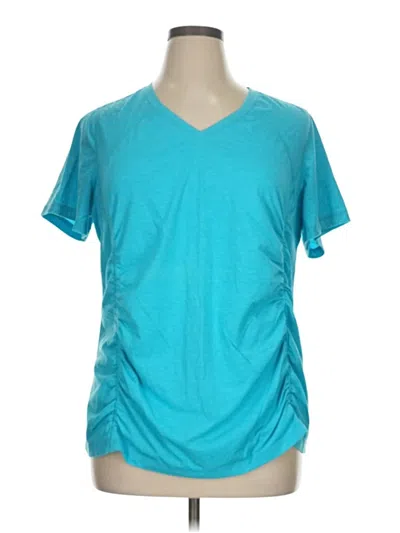 Pre-owned Tek Gear Active T-shirt In Blue