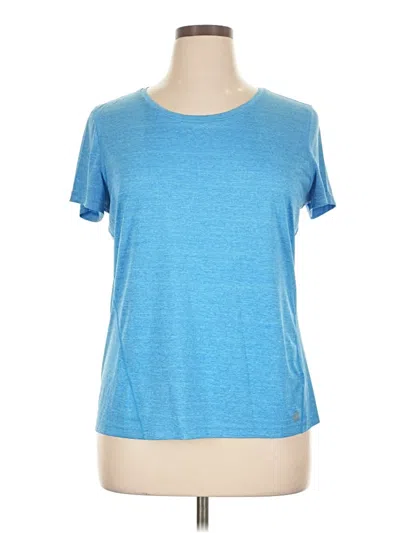 Pre-owned Tek Gear Active T-shirt In Blue