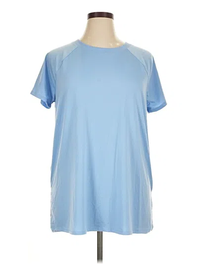 Pre-owned Tek Gear Active T-shirt In Blue