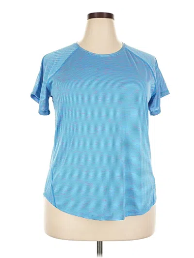 Pre-owned Tek Gear Active T-shirt In Blue