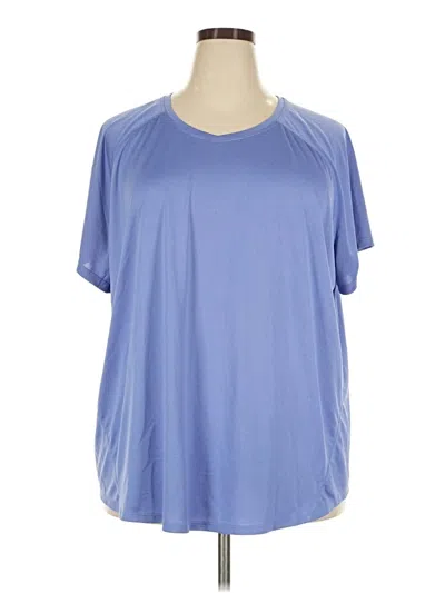 Pre-owned Tek Gear Active T-shirt In Blue