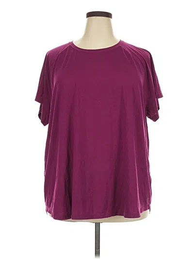 Pre-owned Tek Gear Active T-shirt In Burgundy