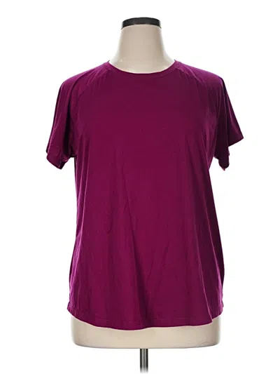Pre-owned Tek Gear Active T-shirt In Burgundy