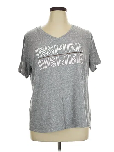 Pre-owned Tek Gear Active T-shirt In Gray