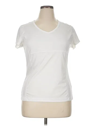 Pre-owned Tek Gear Active T-shirt In Ivory