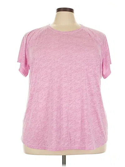 Pre-owned Tek Gear Active T-shirt In Pink