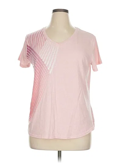 Pre-owned Tek Gear Active T-shirt In Pink