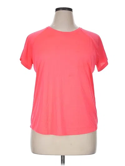 Pre-owned Tek Gear Active T-shirt In Pink