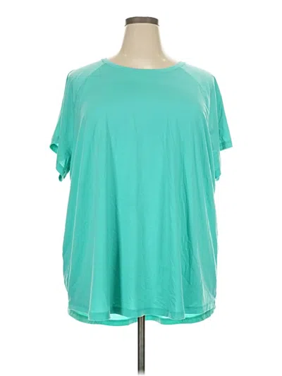 Pre-owned Tek Gear Active T-shirt In Teal