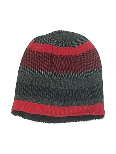 Pre-owned Tek Gear Beanie Hat In Red