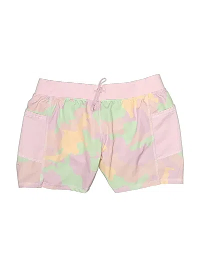 Pre-owned Tek Gear Kids' Board Shorts In Pink