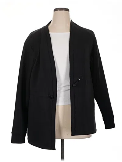 Pre-owned Tek Gear Cardigan Sweater In Black