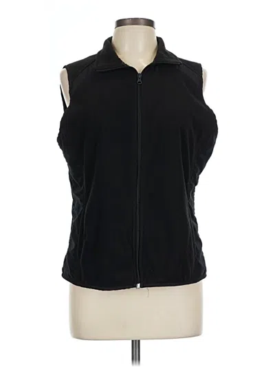 Pre-owned Tek Gear Cardigan Sweater In Black