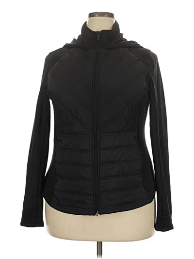Pre-owned Tek Gear Cardigan Sweater In Black