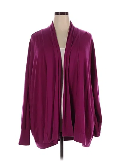 Pre-owned Tek Gear Cardigan Sweater In Burgundy