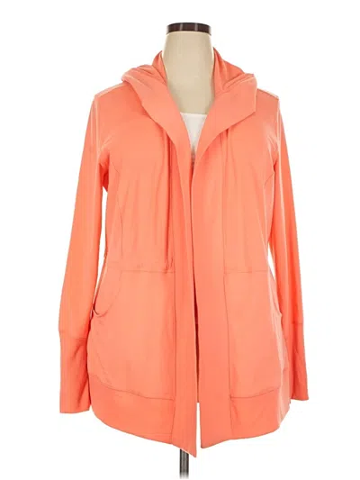 Pre-owned Tek Gear Cardigan Sweater In Orange