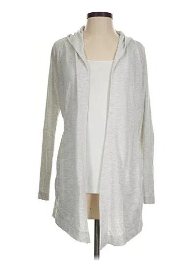 Pre-owned Tek Gear Cardigan Sweater In Silver