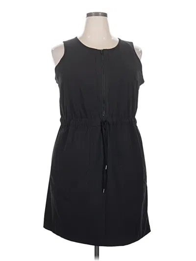 Pre-owned Tek Gear Casual Dress In Black
