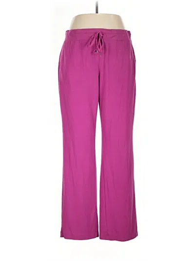 Pre-owned Tek Gear Casual Pants In Purple