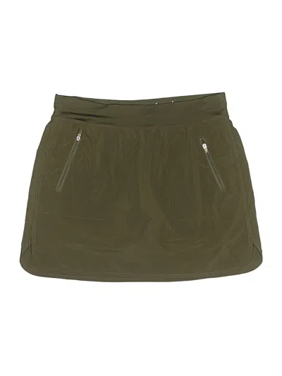 Pre-owned Tek Gear Casual Skirt In Green