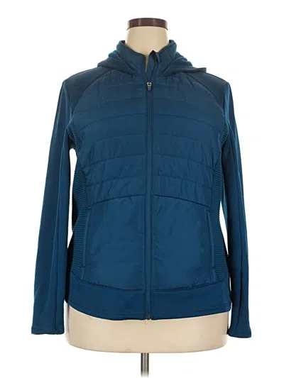 Pre-owned Tek Gear Jacket In Blue