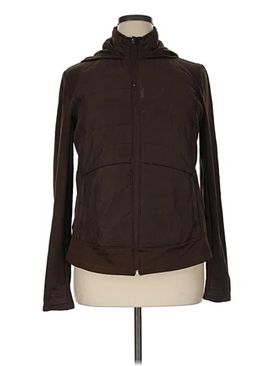 Pre-owned Tek Gear Jacket In Brown