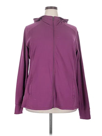 Pre-owned Tek Gear Jacket In Purple