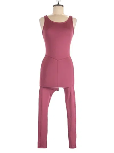 Pre-owned Tek Gear Jumpsuit In Burgundy