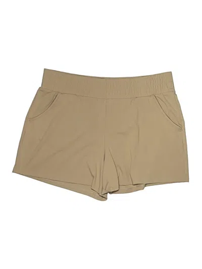 Pre-owned Tek Gear Khaki Shorts In Brown
