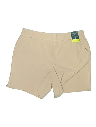 Tek Gear Khaki Shorts In Tan