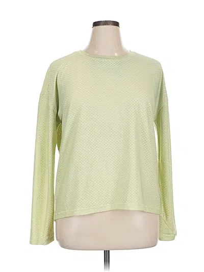 Pre-owned Tek Gear Long Sleeve T-shirt In Green