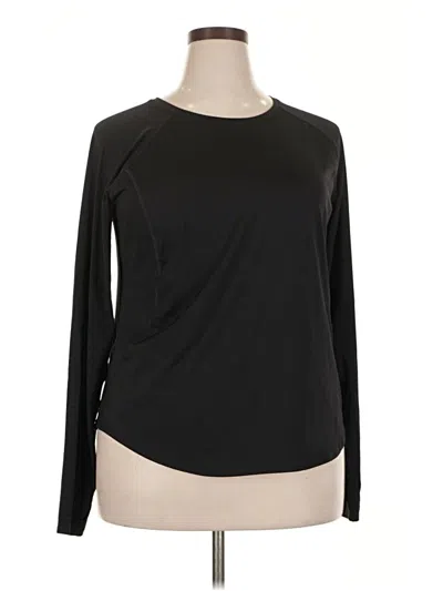 Pre-owned Tek Gear Long Sleeve T-shirt In Black