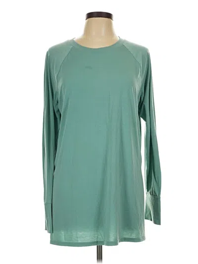 Pre-owned Tek Gear Long Sleeve T-shirt In Blue
