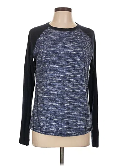 Pre-owned Tek Gear Long Sleeve T-shirt In Blue