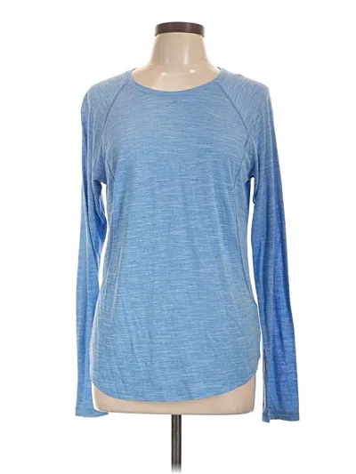 Pre-owned Tek Gear Long Sleeve T-shirt In Blue