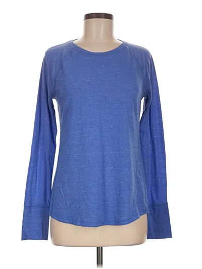 Pre-owned Tek Gear Long Sleeve T-shirt In Blue