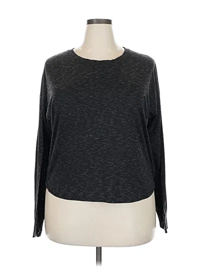 Pre-owned Tek Gear Long Sleeve T-shirt In Gray