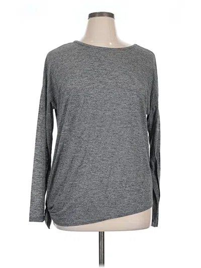 Pre-owned Tek Gear Long Sleeve T-shirt In Gray