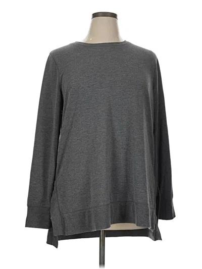 Pre-owned Tek Gear Long Sleeve T-shirt In Gray