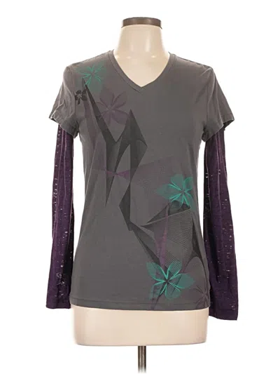 Pre-owned Tek Gear Long Sleeve T-shirt In Gray